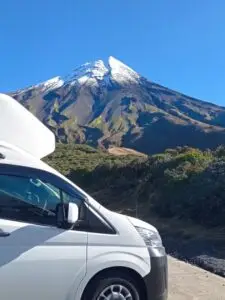 BANZ Travel cars New Zealand Camper and Mt Taranaki