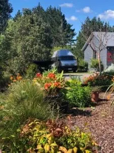 Toyota Hiace Campervan parking spot